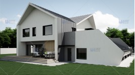 Proiect personalizat casa cu piscina interioara si sauna - Casa Brasov